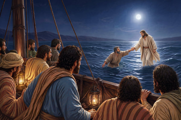 Jésus Marche sur l'Eau